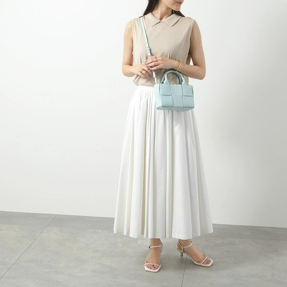 BOTTEGA VENETA Candy Arco 2way Shoulder Bag Maxi Intrecciato TEAL